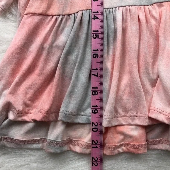 21 Saints Tie Dye V-Neck Short Sleeve Top Size XL - Picture 6 of 11